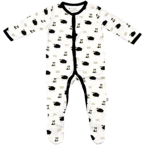 Kyte Baby Printed Footie In Pasture