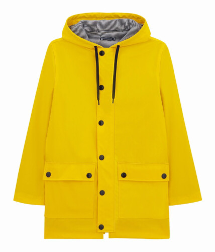 Petit Bateau CIRE Winter Raincoats Yellow for Adults 