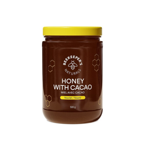 BeeKeeper's Naturals Honey with Cacao 500g