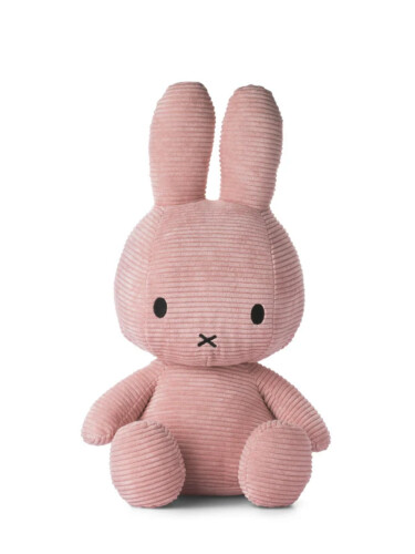 Bon Ton Toys Plush Miffy ECO Corduroy Pink 20"