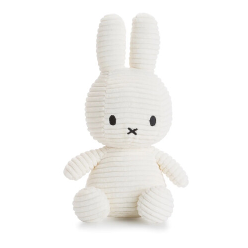 Bon Ton Toys Plush Miffy Sitting Corduroy Offwhite 9" 23cm