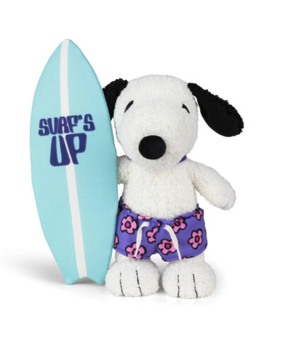 Bon Ton Toys Plush Snoopy Surf Dog 8.5"