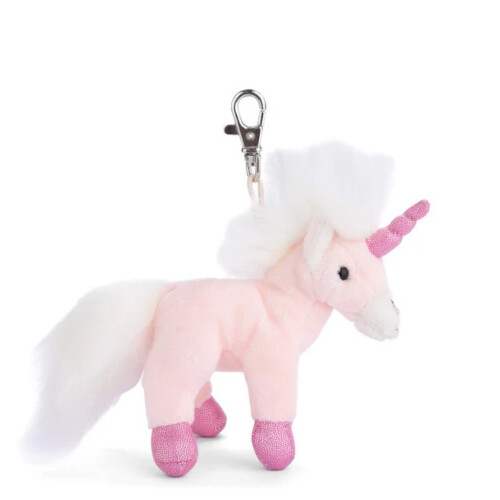 Bukowski Unicorn Bag Charm - Light Pink 4"
