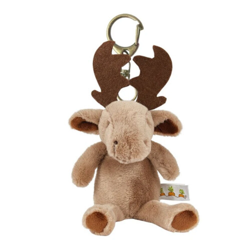 Bunnies By The Bay Bruce the Moose Key Chain