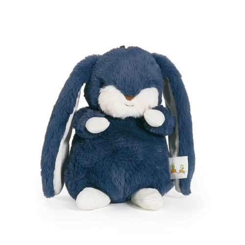 Bunnies By The Bay Tiny Nibble Bunny Plush Toy 8" - Starry Night Blue