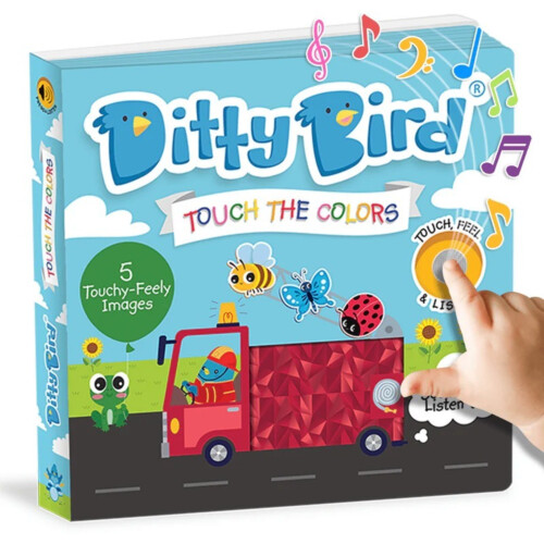 Ditty Bird Baby Sound Book - Touch The colors