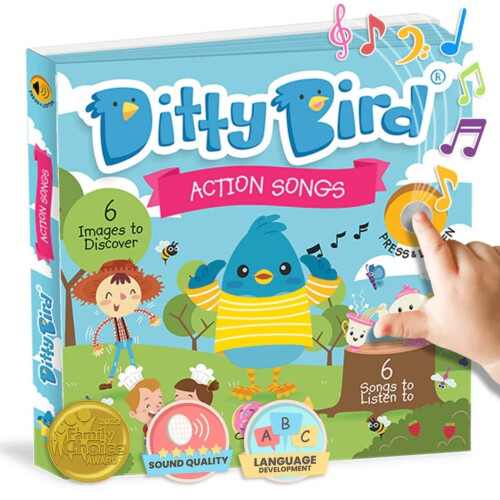 Ditty Bird Baby Sound Book - Action Songs