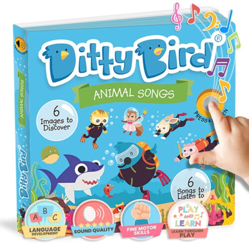 Ditty Bird Baby Sound Book - Animal Songs