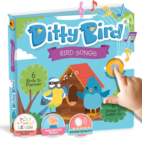 Ditty Bird Baby Sound Book - Bird Songs