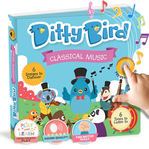 Ditty Bird Baby Sound Book - Classic Music