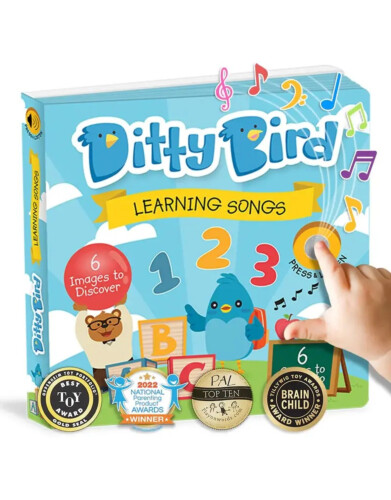 Ditty Bird Baby Sound Book - Learning Songs - ABC Baby Book
