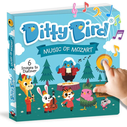 Ditty Bird Baby Sound Book - Music Of Mozart