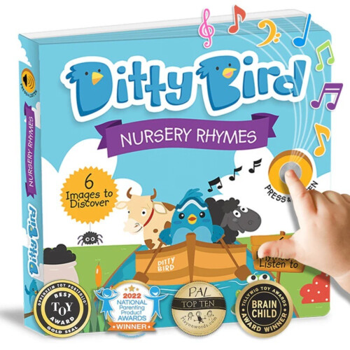 Ditty Bird Baby Sound Book - Nursery Rhymes