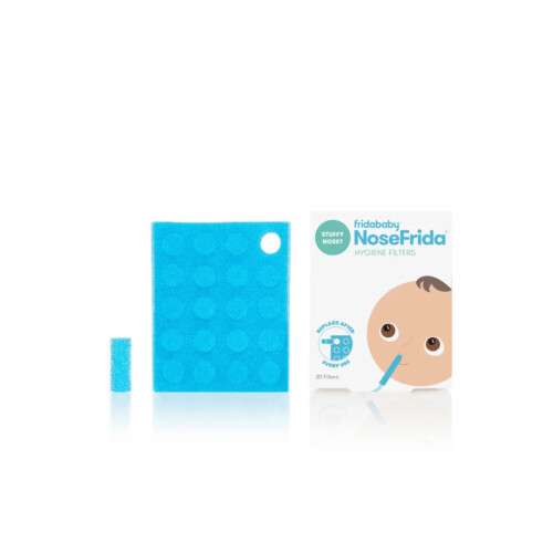 Fridababy Nosefrida Hygiene Filters - Nasal Aspirator Filters 20 Count