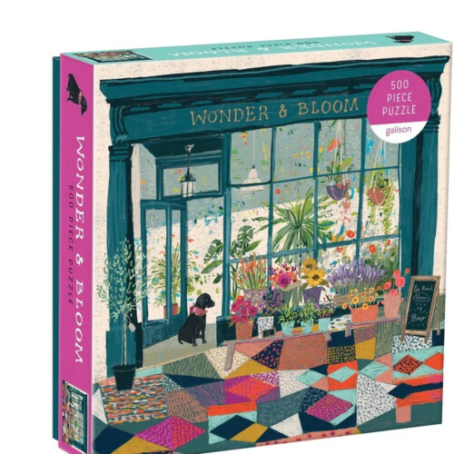Galison Wonder & Bloom 500 Piece Puzzle Jigsaw