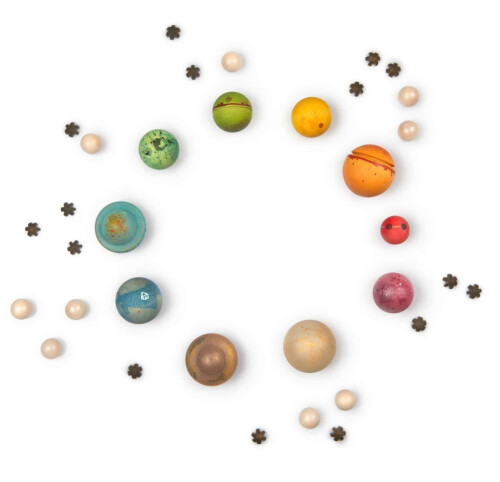 Grapat Dear Universe Wooden Planets Set 36m+