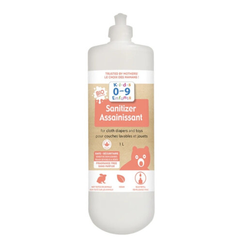 Homeocan Kids 0-9 Sanitizer for Cloth Diaper & Toys 1L @