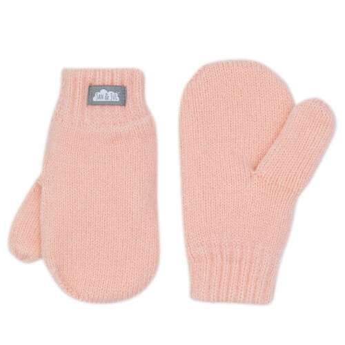 Jan & Jul Kids Knit Mittens - Pink - S