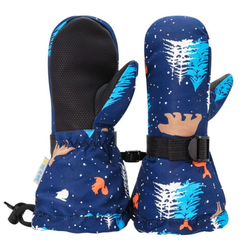 Jan & Jul Kids Waterproof Mitten - Woodland - S