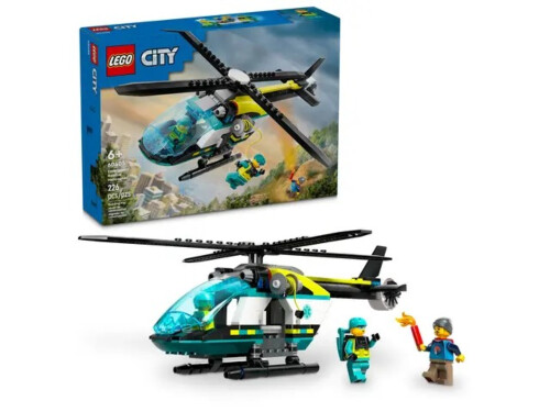 LEGO Emergency Rescue Helicopter 226 Pieces 6+
