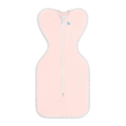 Love To Dream Swaddle UP Lite Light Pink - Small 0.2 Tog