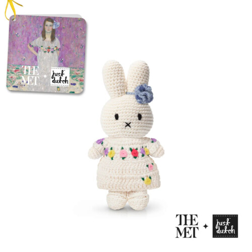 Miffy Just Dutch Miffy in her Gustav Klimt Mäda Primavesi Inspired Dress