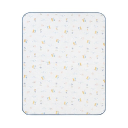 Nest Designs Waterproof Change Pad (Cotton, Large) - Surf Camp L