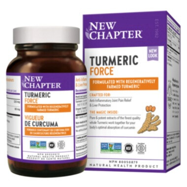 New Chapter Turmeric Force 60 Capsules