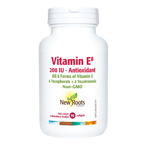 New Roots Herbal Vitamin E8 200IU 90 Softgels