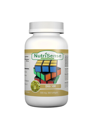 Nutrisense DHA 500 500mg 360Softgels