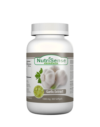 Nutrisense Garlic Extract 1000mg 360Softgels