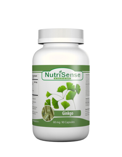 Nutrisense Ginkgo  60mg 90Capsules