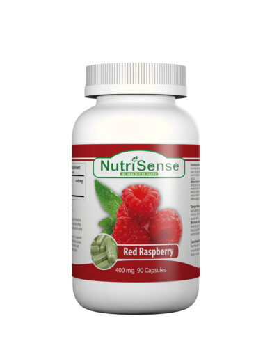 Nutrisense Red Raspberry 400mg 90Capsules