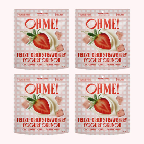 OHME! Bundle of Strawberry Yogurt Crunch - 10 Minis 88g