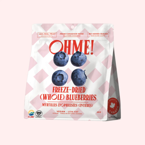 OHME! Freeze Dried Blueberries - Whole 46g