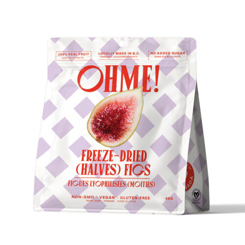 OHME! Freeze Dried Figs - Halves 46g