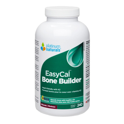 Platinum Naturals EasyCal Bone Builder 240 Softgels @