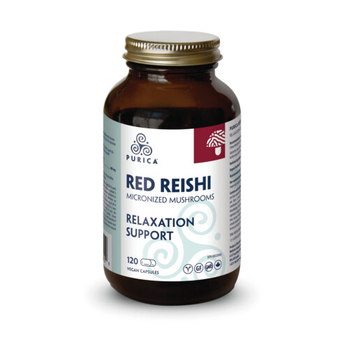 Purica Red Reishi 120 Vegi Caps @