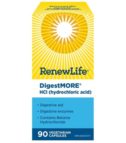 Renew Life DigestMORE HCI 90Vcaps