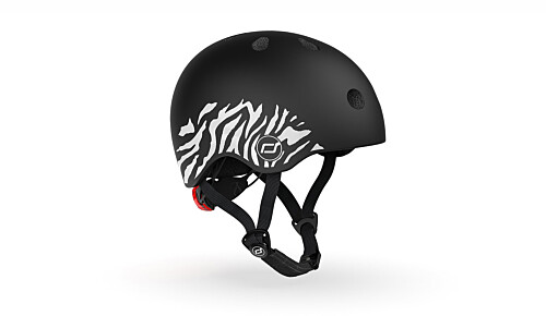 Scoot & Ride Helmet XXS-S - Zebra