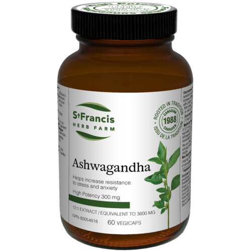 St. Francis Herb Farm Ashwagandha 60 Capsules