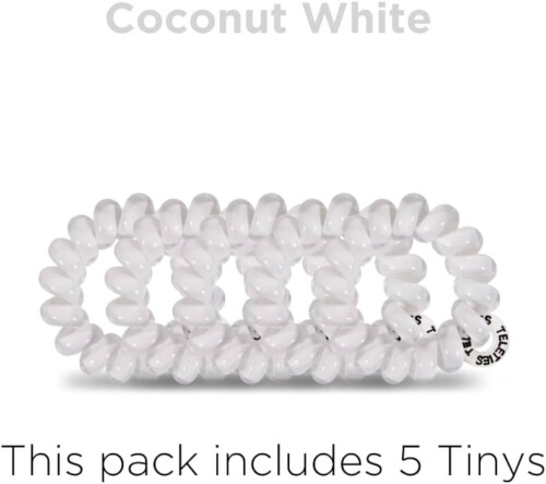 TELETIES Coconut White Tiny - Pack of 5