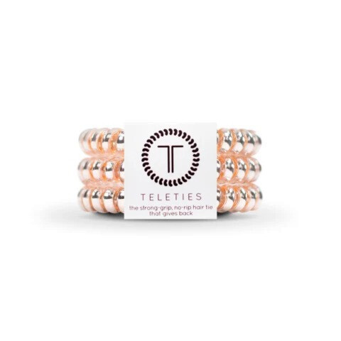 TELETIES Millennial Pink Large - Pack of 3
