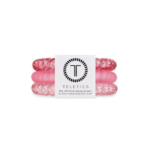 TELETIES Pink and Powerful Small Pack of 3