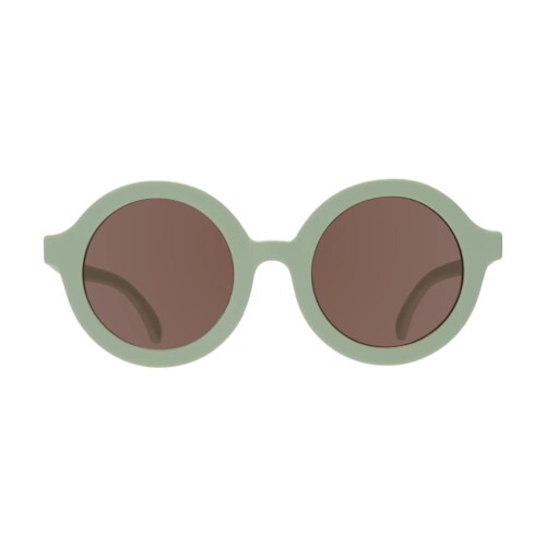 Babiators Euro Round Sunglasses - All The Rage Sage - 0-2 Years