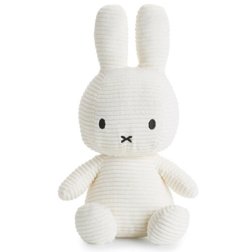 Bon Ton Toys Plush Miffy ECO Corduroy Offwhite 13"