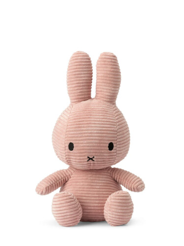 Bon Ton Toys Plush Miffy ECO Corduroy Pink 13"
