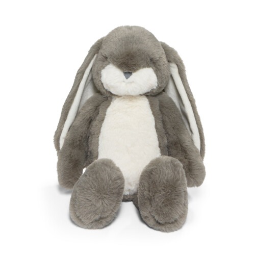 Bunnies By The Bay Little Floppy Nibble Bunny Plush Toy 12"- Coal