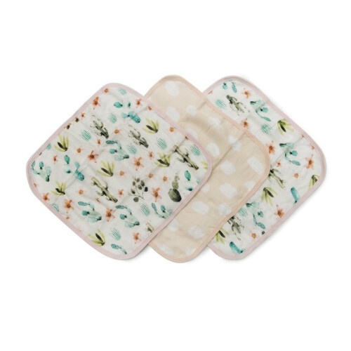 Loulou Lollipop Washcloth Set Cactus