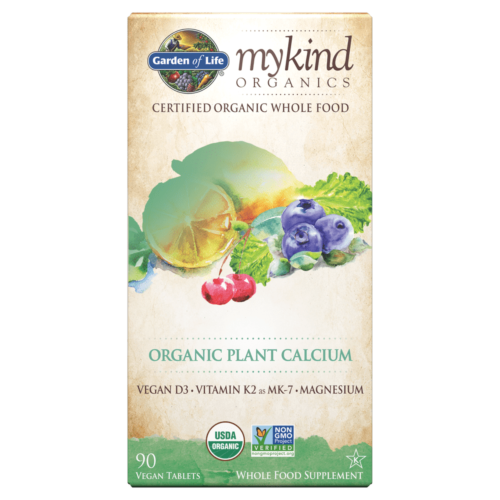 Garden of Life MyKind Organics Organic Plant Calcium 90 Tablets @